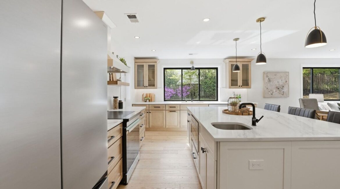 Renovated and rebuilt with exquisite attention to detail