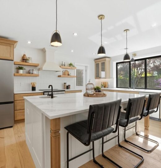 Renovated and rebuilt with exquisite attention to detail