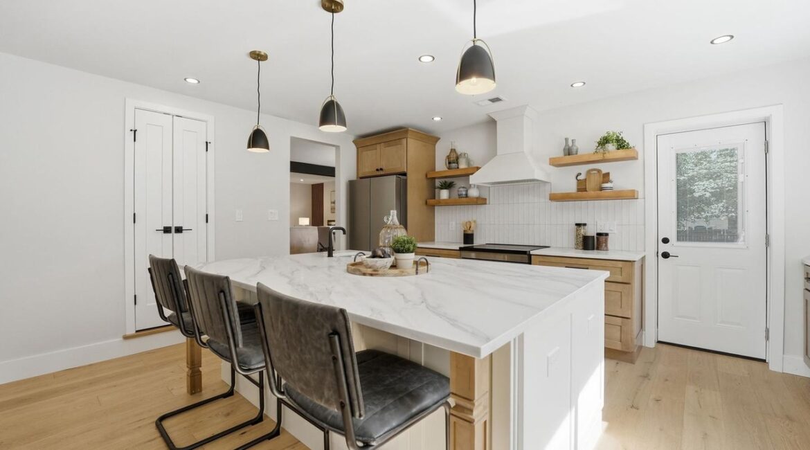 Renovated and rebuilt with exquisite attention to detail