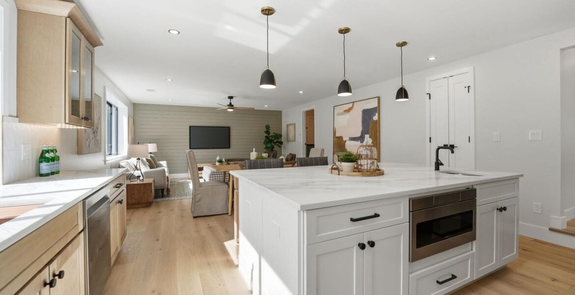 Renovated and rebuilt with exquisite attention to detail