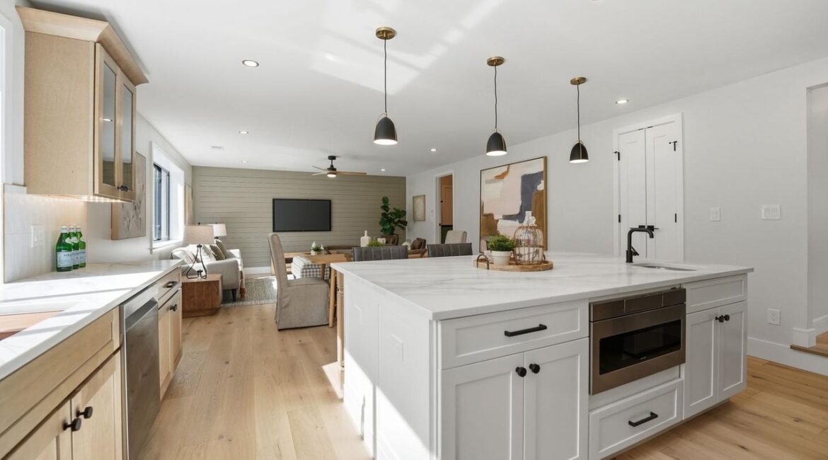 Renovated and rebuilt with exquisite attention to detail